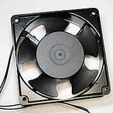 Осьовий вентилятор 120x120x38, AC 220V, 0.14 A, фото 5