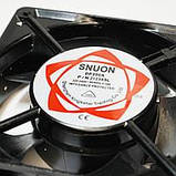 Осьовий вентилятор 120x120x38, AC 220V, 0.14 A, фото 6
