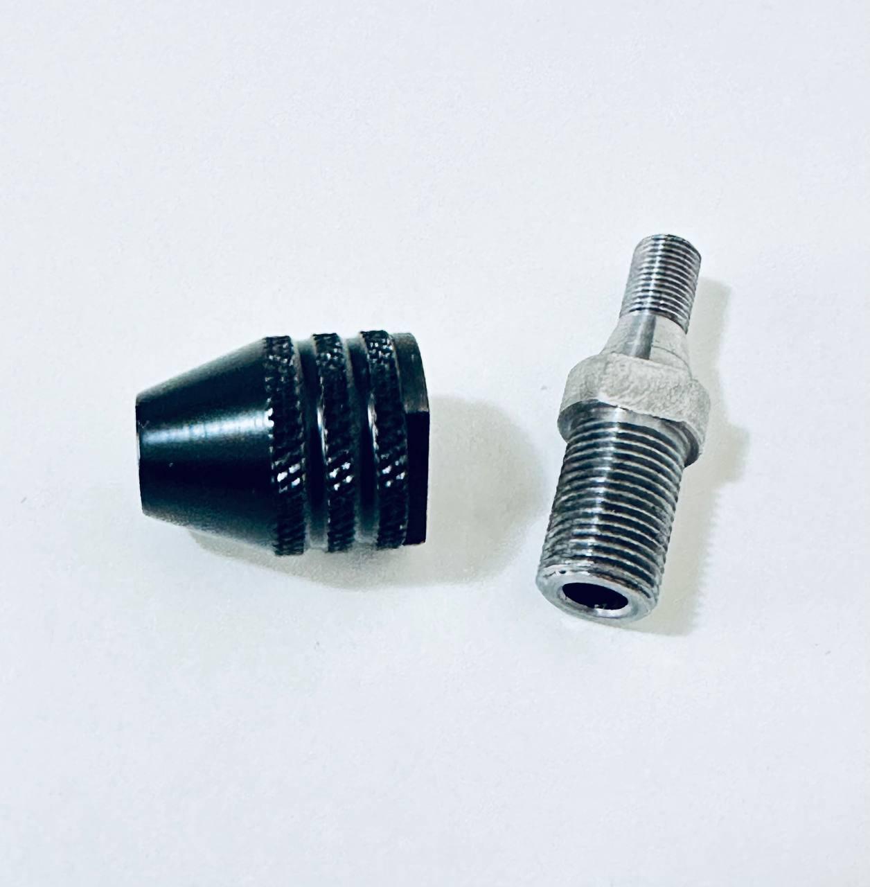 Трьохкулачковий сталевий патрон на гравер FIXTOOL (pomogator), фото 1