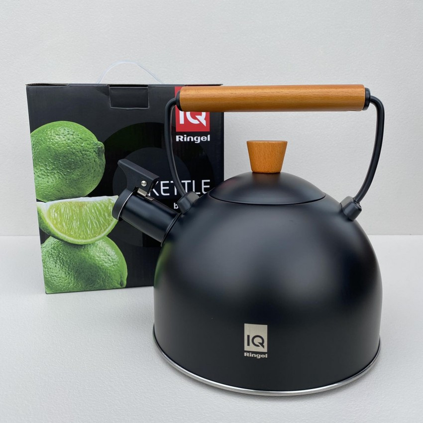 Чайник з нержавіючої сталі Ringel IQ Be Natural 2,5 л IQ-1001 Black