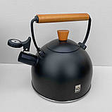 Чайник з нержавіючої сталі Ringel IQ Be Natural 2,5 л IQ-1001 Black, фото 4