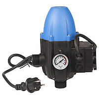 Контролер тиску води електронний (1,1 кВт, Ø1", захист від "сухого ходу", + розетка та вилка) ТМ WETRON