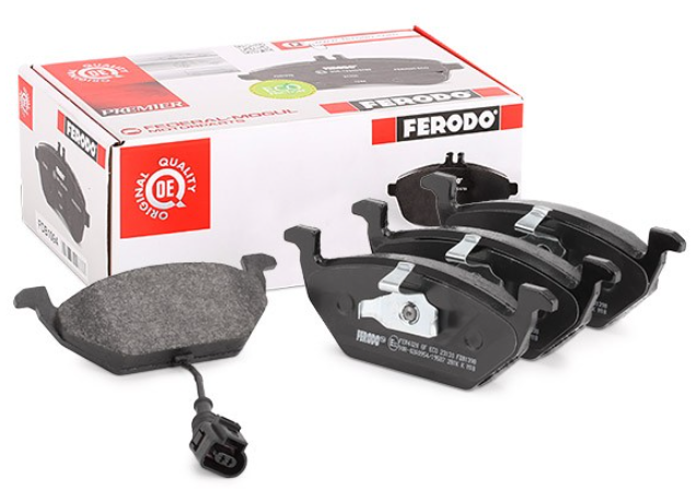 Передні колодки Октавія Тур, Гольф 4, Бора, Ауді А3, Кадді 3, Поло 9N, Румстер (1J0698151E) Ferodo FDB1398, фото 1