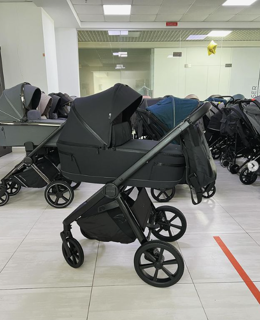 Коляска універсальна CARRELLO Omega CRL-6540 (2in1) Cosmo Black