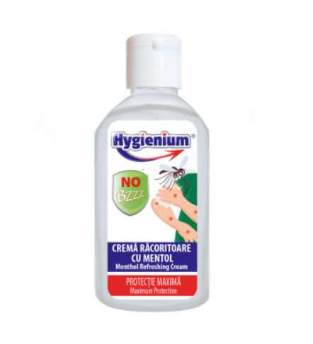 Освіжаючий ментоловий крем після укусів комарів HYGIENIUM, 85 мл