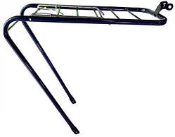 Багажник KLB 28" Синій (кріплення на скобі) ORG