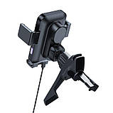 Бездротовий зарядний пристрій СolorWay AutoSense Car Wireless Charger 2 (Dashboard+Air Vent) 15W (CW-CHAW040Q-BK), фото 4