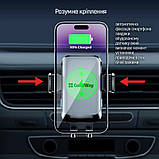 Бездротовий зарядний пристрій СolorWay AutoSense Car Wireless Charger 2 (Dashboard+Air Vent) 15W (CW-CHAW040Q-BK), фото 10