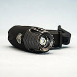 Велосипедний ліхтар світлодіодний 200 Lum з заднім стопом. Кріплення на кермо, фото 4