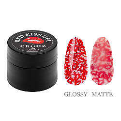 Гель для дизайну CROOZ KISS GEL RED, 5 мл