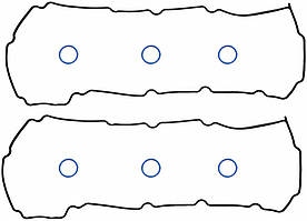 Прокладка клапанної кришки к-т на двигун, включно з кільцями 2.7L FEL-PRO VS50520R
