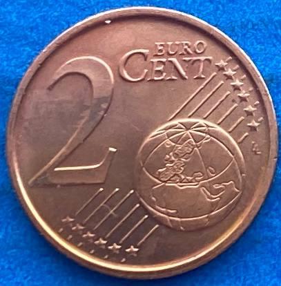 Монета Португалії 2 евроцента 2002-2015 рр., фото 1