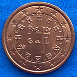 Монета Португалії 2 евроцента 2002-2015 рр., фото 2