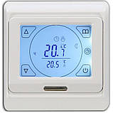 Нагрівальний Мат Grayhot 150/444Вт/2,9м2 із сенсорним програмованим терморегулятором E91, фото 3