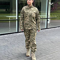 Жіноча Форма Кітель + Штани піксель / Статутний Костюм Ріп-стоп розмір 2XS 42