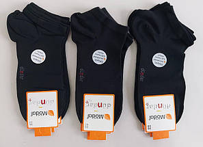 Жіночі короткі шкарпетки «Dundar Plus» 36-40 (12 пар) чорний