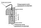 Врізний датчик відкриття СМК-3 чорний, фото 4