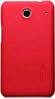 Чехол Nillkin Super Frosted для Lenovo IdeaPhone S880 red + защитная плёнка