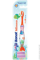 Дитяча Зубна Щітка Minno м'яка помаранчева Banat Unice