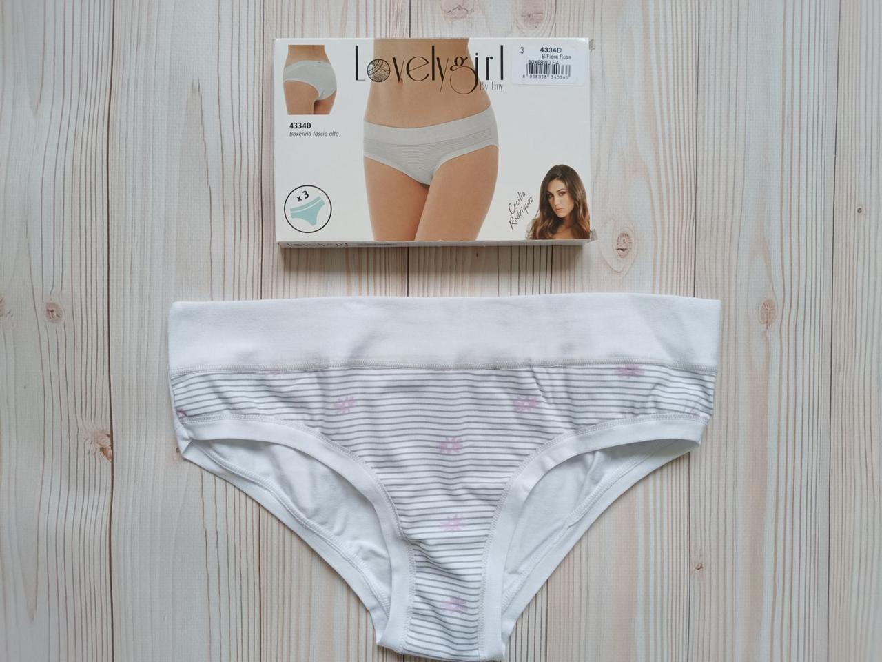 Жіночі бавовняні трусики сліп з принтом Lovelygirl by Emy 4334, фото 1