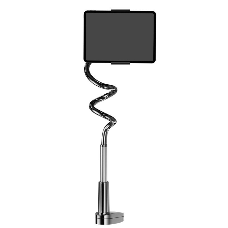 Гнучкий тримач для телефону з прищіпкою 120 см Чорний