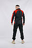 Костюм чоловічий Intruder: куртка soft shell light "iForce" червона + штани "Hope" чорні, фото 6