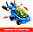 Чейз щенячий патруль аква Paw Patrol Aqua Pups, Chase Transforming Shark Vehicle, фото 7