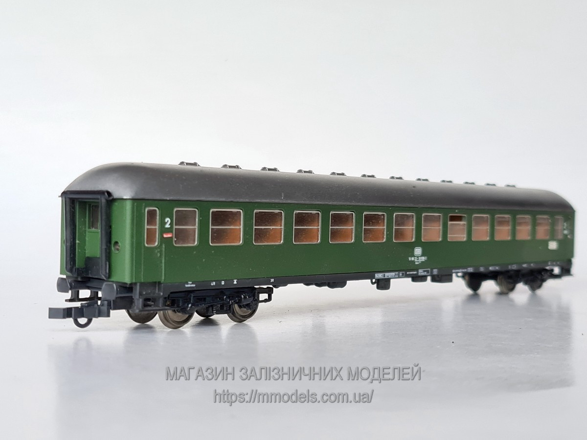4-осний вагон 2 класу, эпоха DB, масштабу 1:87, H0