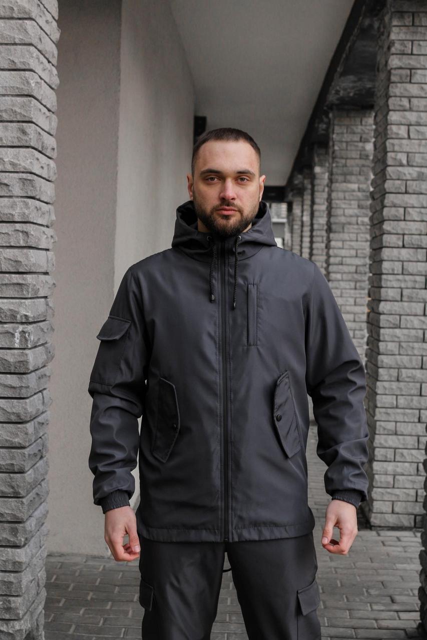 Куртка чоловіча soft shell "Easy" Intruder сіра