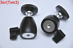 3 кг 1/4 Шарнір 360° головка повністю метал для штатива/монопода