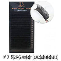 Ресницы I-Beauty Black Velvet MIX 8-14 mm