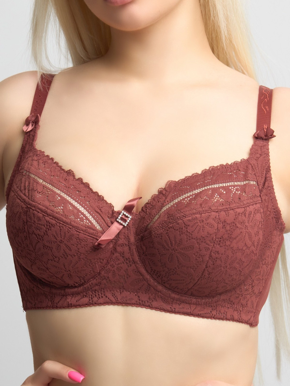 Бюстгальтер Finikin ( 51 16E), колір Червоний, розмір 100E, фото 1