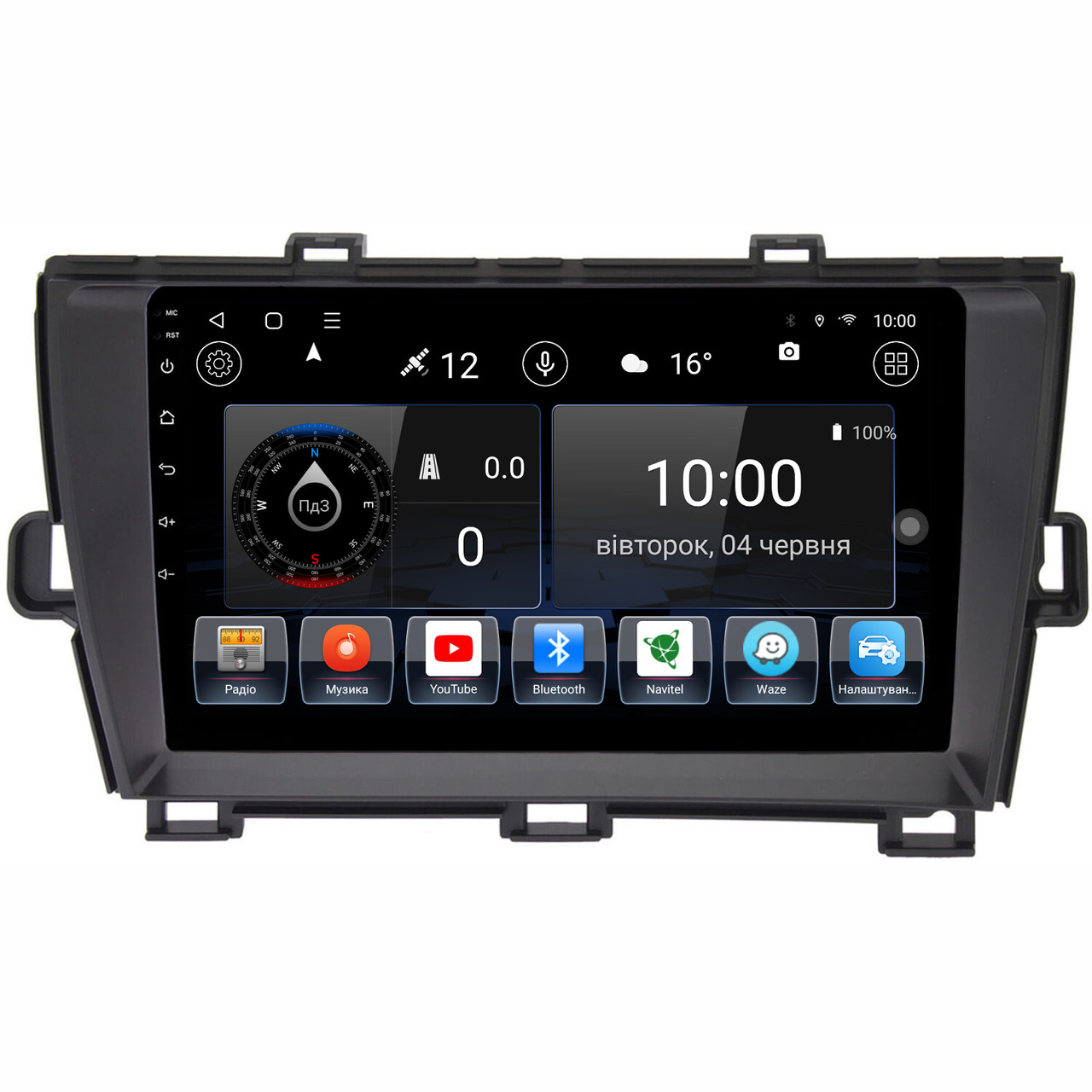 Штатна магнітола для Toyota Prius 2010-2015 на Android, фото 1