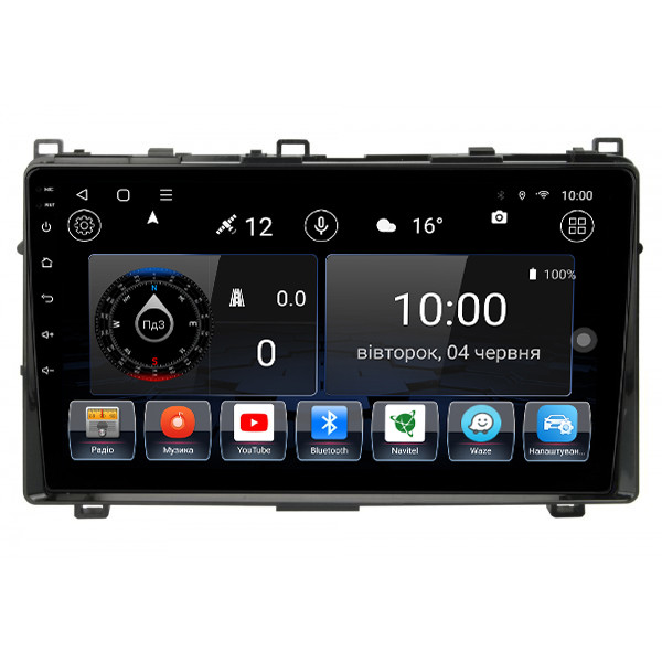Штатна магнітола для Toyota Corolla 11 E170 2017-2019 на Android, фото 1
