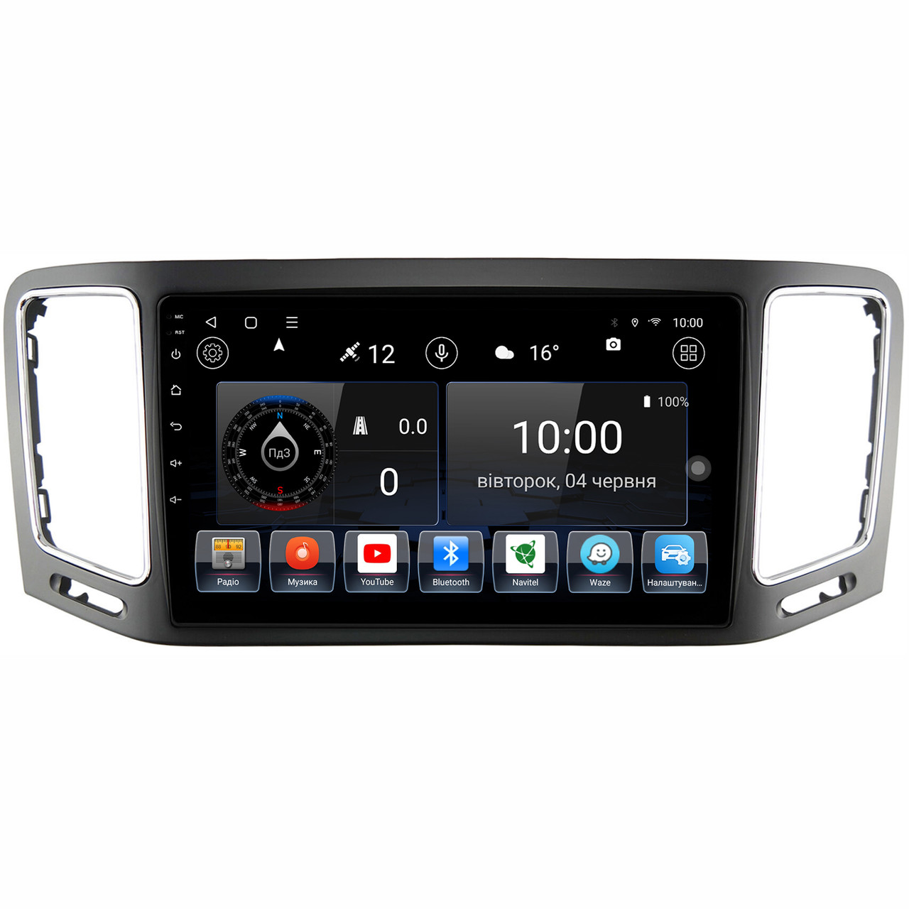 Штатна магнітола для Volkswagen VW Sharan 2 2012+ на Android, фото 1