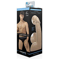 Фалоімітатор зліпок пеніса Fleshjack Boys Reno Gold Dildo 19 см