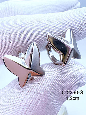 Сережки Xuping родій, фото 1