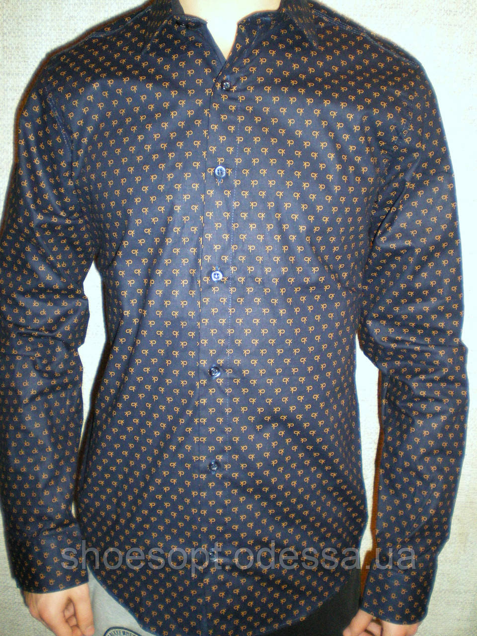 Сорочка Calvin Klein стильна довгий рукав натуральна Туреччина, фото 1