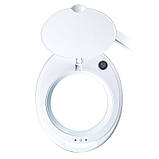 NEW!Лампа-лупа LS-6014 LED-5 діоптрій З РЕГУЛІР ЯРКОСТІ 1-12W, фото 6