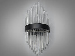 Настінний сучасний світильник-бра для спальні, колір свинець, 18 W 839-2PB-LS