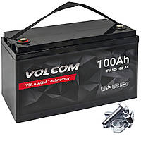 Акумулятор AGM Volcom 12 V 100 Ah VRLA