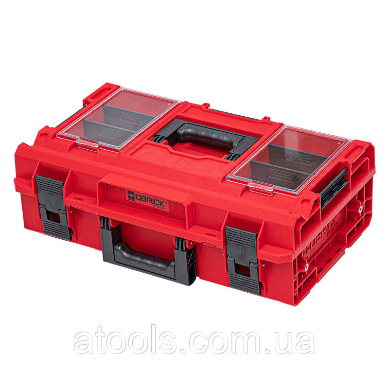 Ящик для інструментів QBRICK SYSTEM ONE 200 2.0 PROFI RED ULTRA HD (585x385x190), фото 1