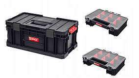 Набір ящиків для інструментів QBRICK SYSTEM TWO TOOLBOX PLUS + 2 органайзера MULTI