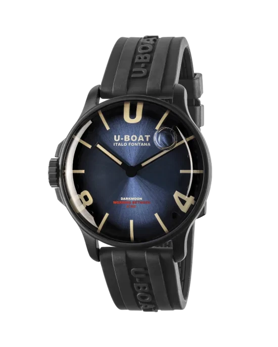 Годинник наручний U-BOAT 8700/C CAPSOIL DARKMOON IMPERIAL BLUE IPB, фото 1