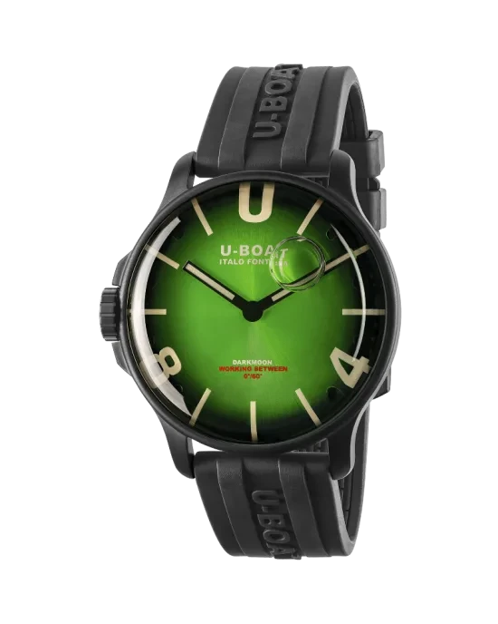 Годинник наручний U-BOAT 8698/C DARKMOON 44MM GREEN PVD SOLEIL, фото 1