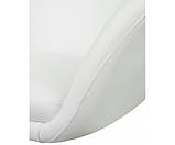 Крісло Мурат К м'яке біле, фото 4