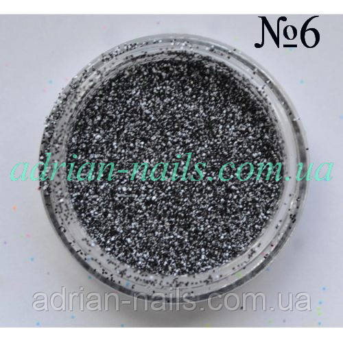Меланж для нігтів No6