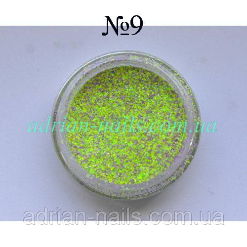 Меланж для нігтів No9