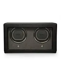 Скринька для годинників 461203 Cub Double Winder with Cover WOLF Black