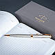 Набір Parker SONNET Stainless Steel GT BP (кулькова ручка + блокнот Parker), фото 3
